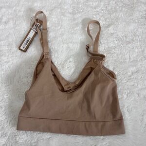 SKIMS Women's  Everyday Sculpt Bralette Clay Neutral Tan BR-SCN-2341 Medium NWT
